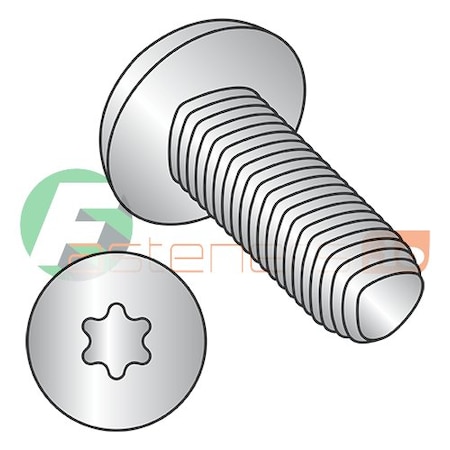 Newport Fasteners Thread Forming Screw, #8-32 x 1/2 in, Plain Stainless Steel Pan Head Torx Drive, 5000 PK 848365